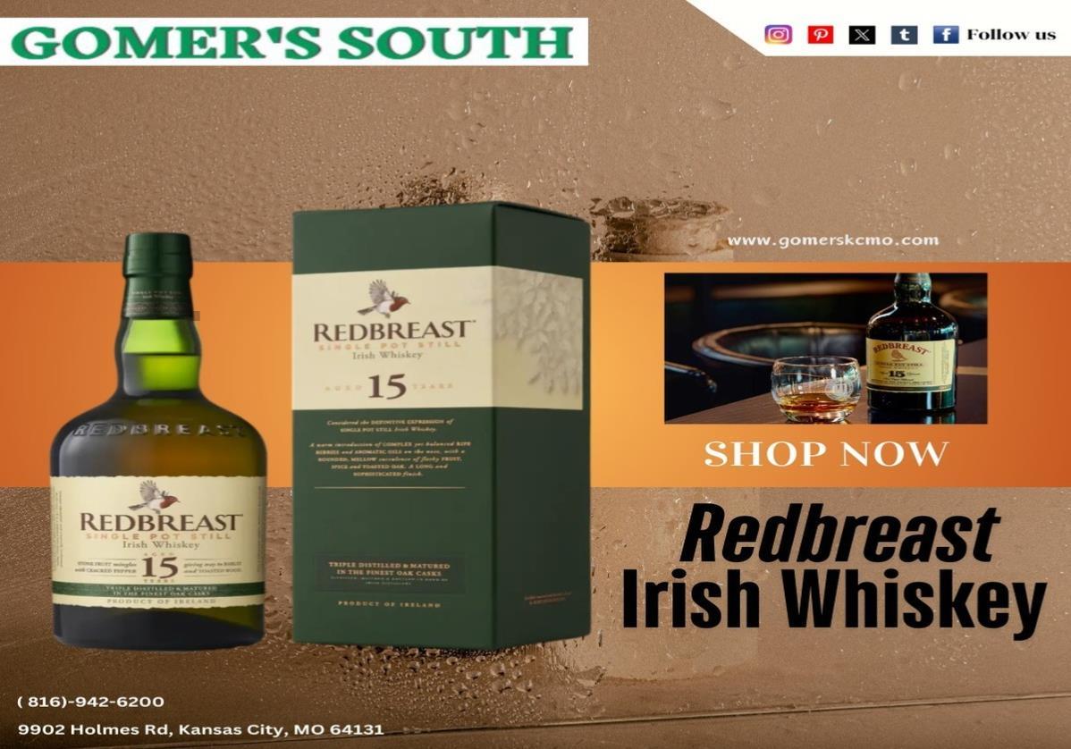 Redbreast Irish Whiskey 