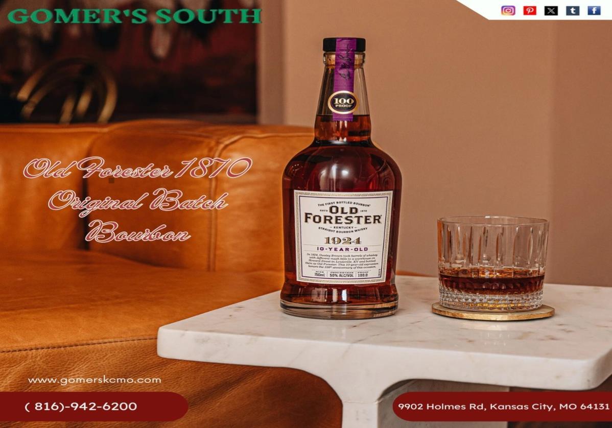 Old Forester 1870 Original Batch Bourbon