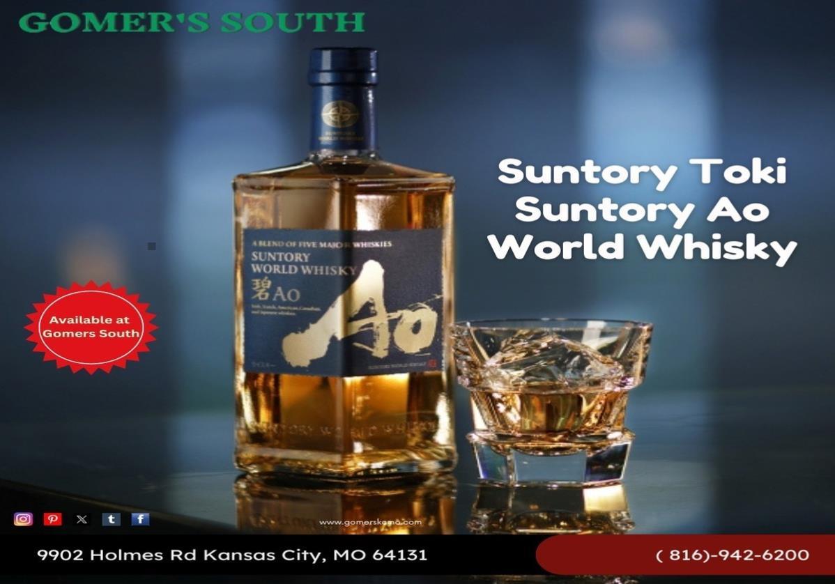 Suntory Toki and Suntory Ao World Whisky