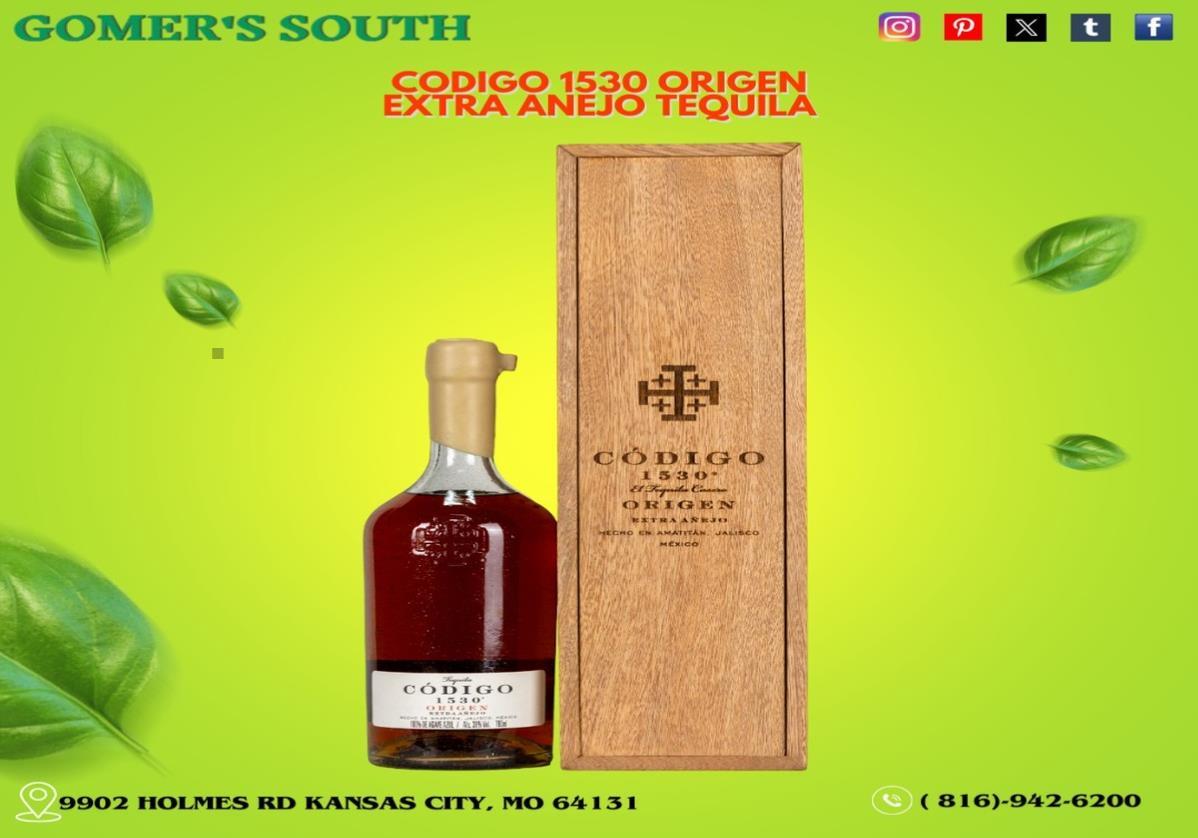 Código 1530 Origen Extra Añejo Tequila