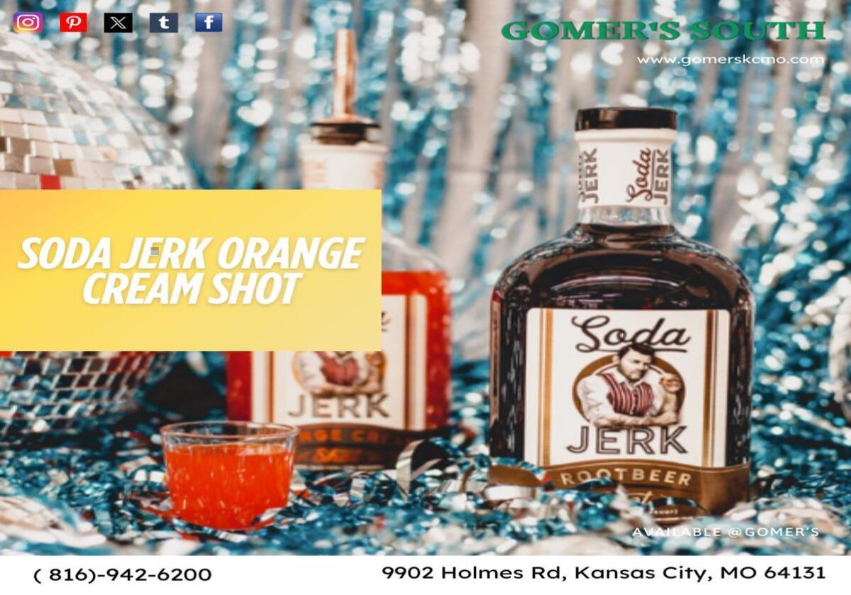 Soda Jerk Orange Cream Shot