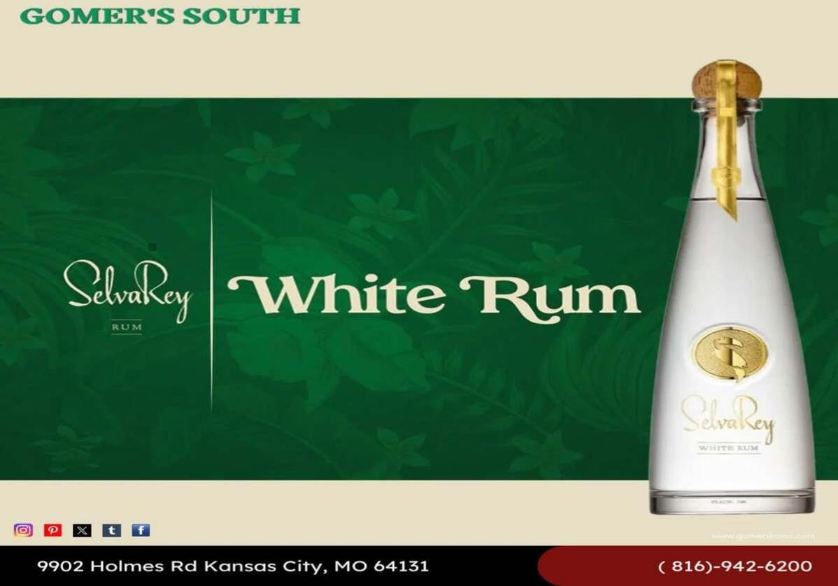SelvaRey White Rum 
