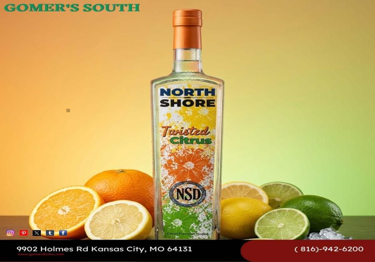 North Shore Twisted Citrus Vodka