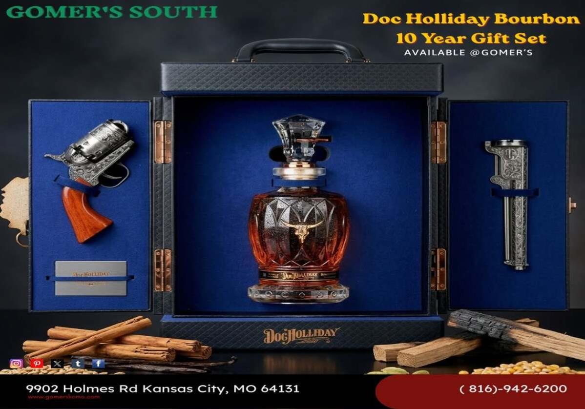 Doc Holliday Bourbon 10 Year Gift Set 