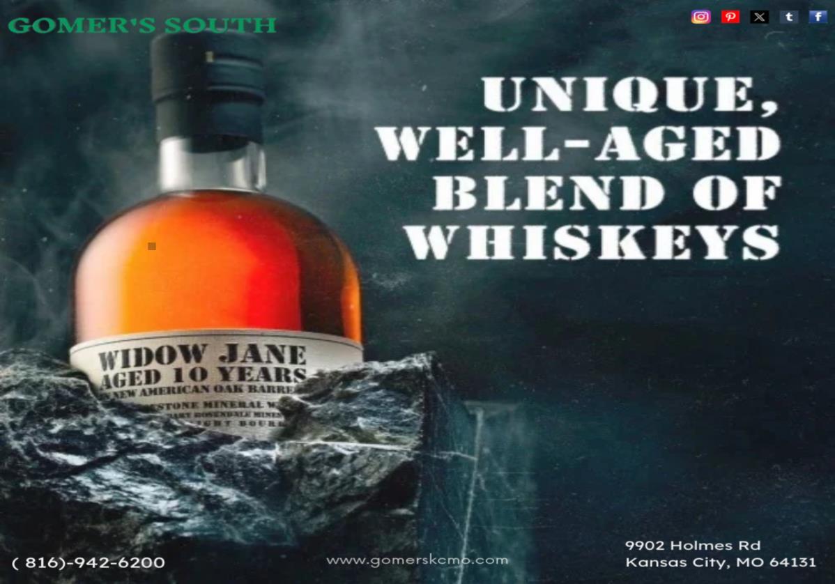 Widow Jane Aged 10 Years Bourbon 