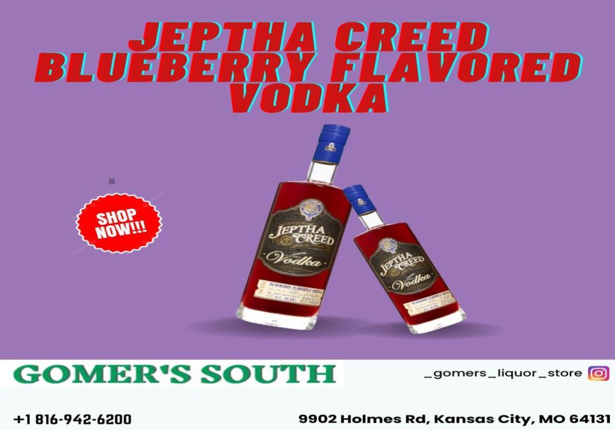 Jeptha Creed Blueberry Flavored Vodka available in   Kansas City, MO.
